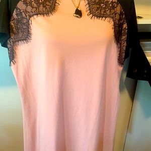 Two tone t shirt dress